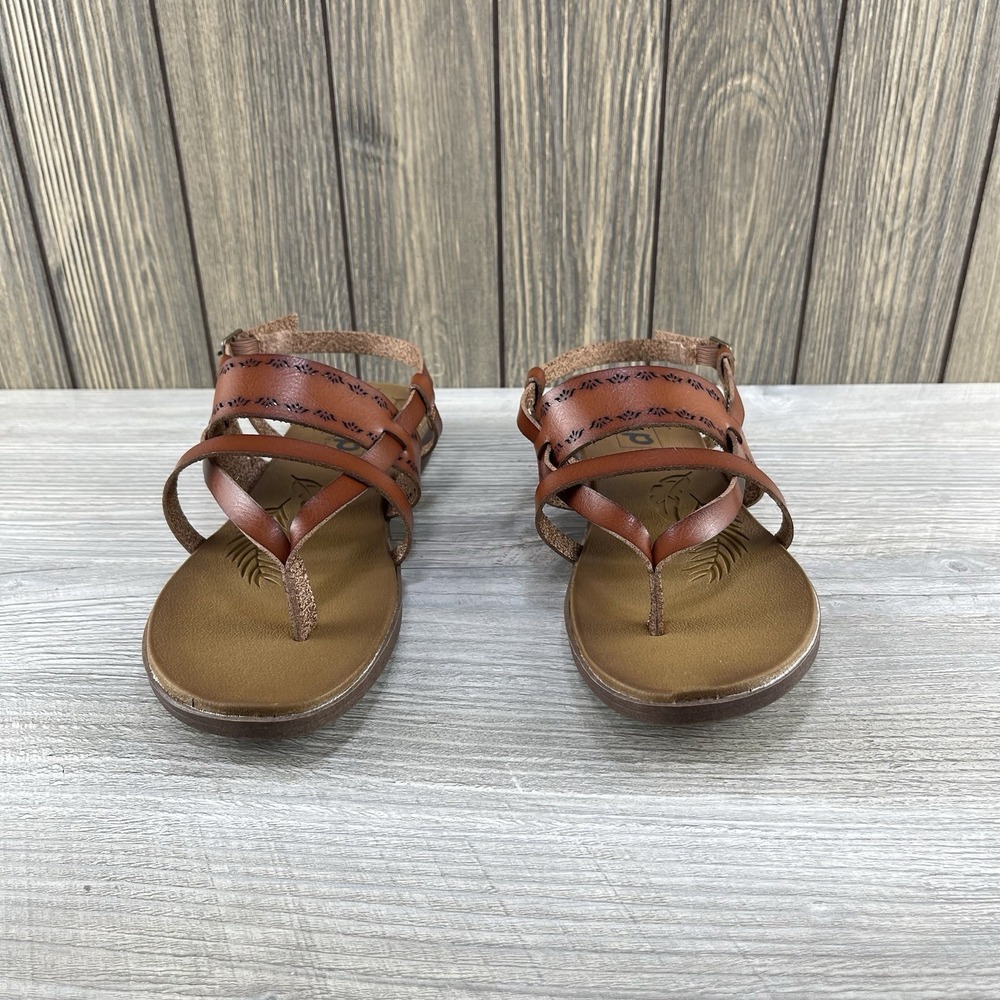 Pop Womens Comfort Fit  Strappy Sandals  Size 8 M  Flowers In Straps Casual - Picture 5 of 15